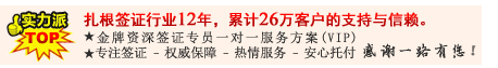 代辦簽證